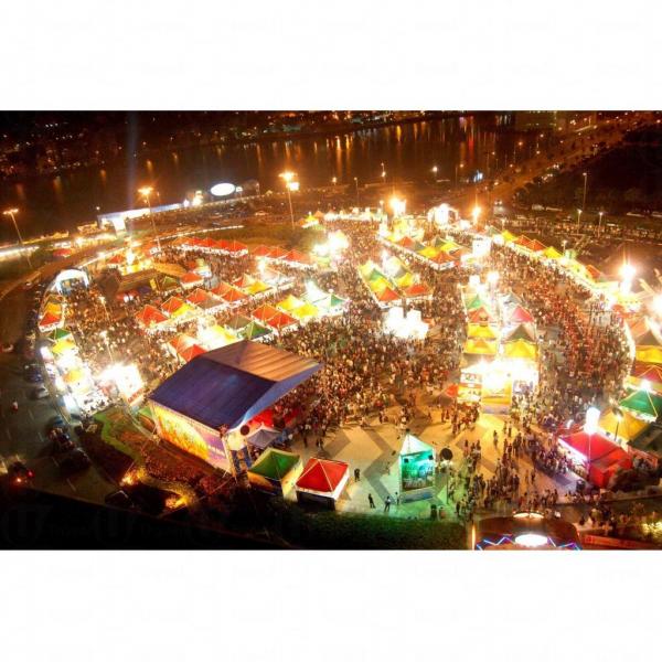 2007 年澳門美食節的盛知況。(相片提供:澳門美食節) 澳門美食節吃不完 寶島美食大哂冷